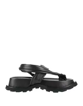 Сандалии Jil Sander, темно-коричневый