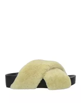 Сандалии Jil Sander, зеленый