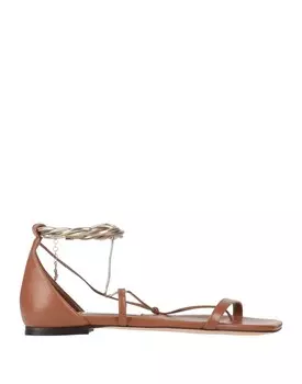 Сандалии Jimmy Choo, коричневый