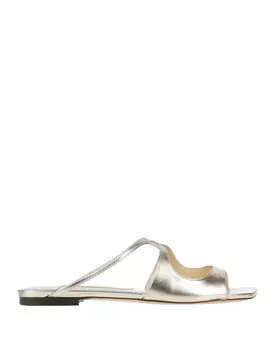 Сандалии Jimmy Choo, платина