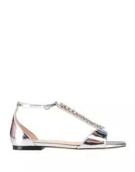 Сандалии Jimmy Choo, серебро