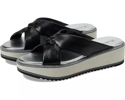 Сандалии Johnston & Murphy Grace Cross Band Slide, черный