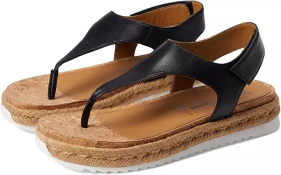 Сандалии Johnston & Murphy Michelle Thong, черный