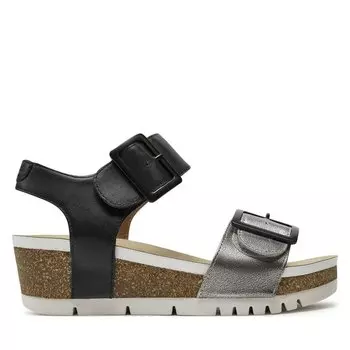 Сандалии Josef Seibel Quinn 02 83502 Basalt-Kombi 771, черный