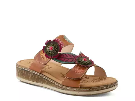 Сандалии Joslin Wedge L'Artiste, Brown/Multicolor