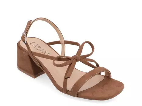 Сандалии Journee Collection Amity, темно-коричневый