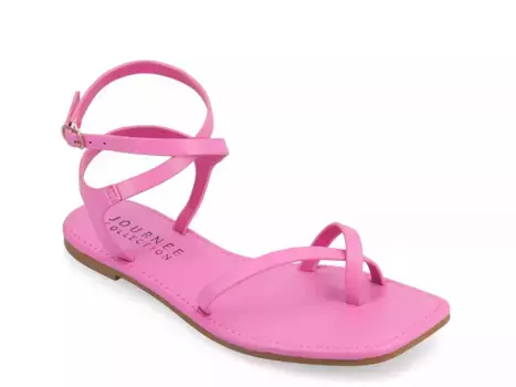 Сандалии Journee Collection Charra, Фуксия