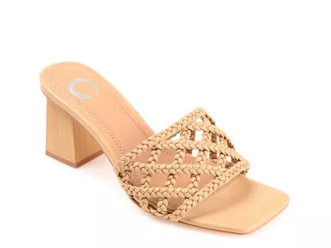 Сандалии Journee Collection Evvie, рыжевато-коричневый