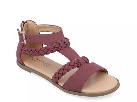 Сандалии Journee Collection Florence, бургундия