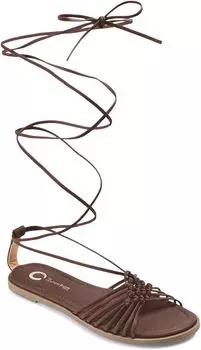 Сандалии Journee Collection Jess Sandal, коричневый