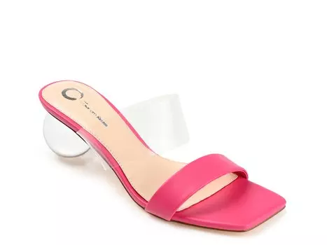 Сандалии Journee Collection July, пурпурный