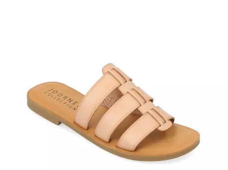 Сандалии Journee Collection Серри, тан