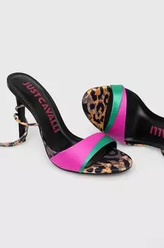 Сандалии Just Cavalli, мультиколор
