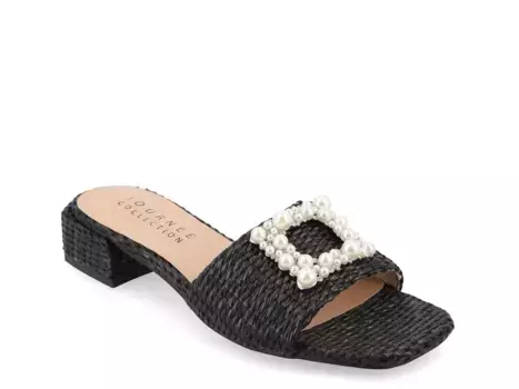 Сандалии Justina Sandal Journee Collection, черный