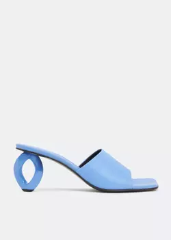 Сандалии Jw Anderson Chain Heel, синий