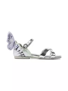 Сандалии Кьяра Sophia Webster Mini, серебряный