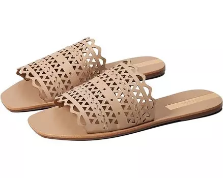 Сандалии KAANAS Estela Laser Cut Leather Sandal, естественный