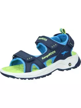Сандалии Kangaroos, цвет dk navy/lime