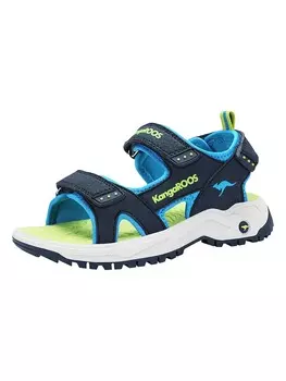 Сандалии Kangaroos, цвет dunkelblau/grn