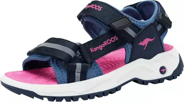 Сандалии KangaROOS "K-AS Elwi", на застежке-липучке, цвет Daisy Pink