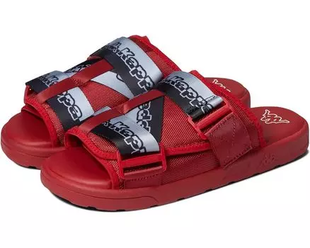 Сандалии Kappa Logo Zirk 1, цвет Red/Dark Grey/Light Black