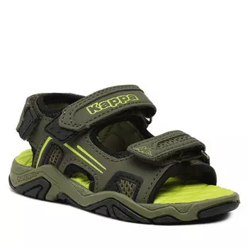 Сандалии Kappa, зеленый