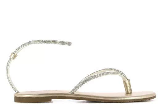 Сандалии Karina на плоской подошве Camila'S, золотой
