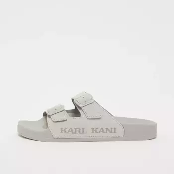 Сандалии Karl Kani Street Slide PRM, серый/бежевый