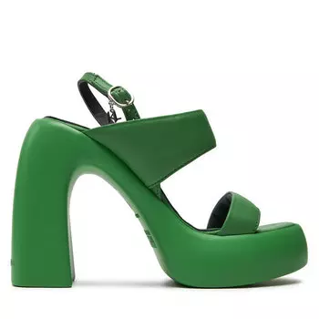 Сандалии KARL LAGERFELD KL33724 Green Lthr, зеленый