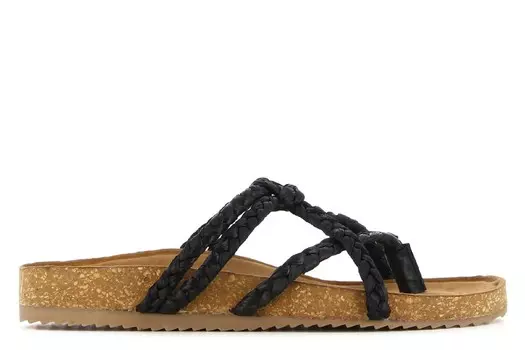 Сандалии Kastro на плоской подошве Camila'S, черный