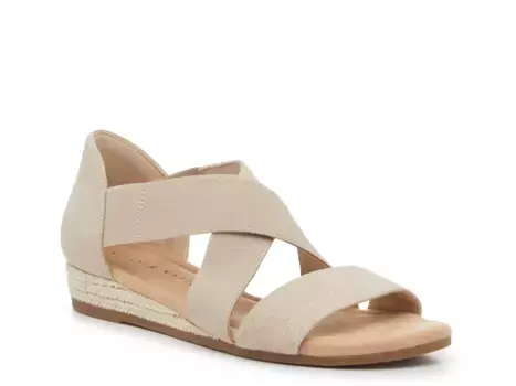 Сандалии Katen Espadrille Wedge Sandal Kelly & Katie, серо-коричневый