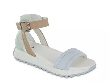 Сандалии Katie на танкетке Mia, мультиколор