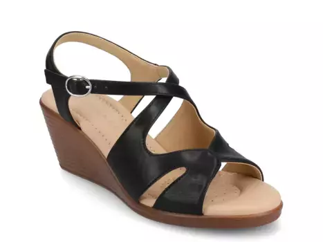Сандалии Kedzieii Wedge Sandal Journee, Black