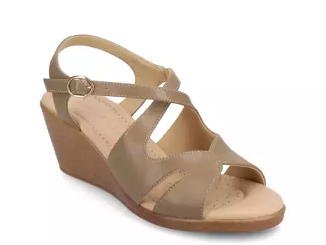 Сандалии Kedzieii Wedge Sandal Journee, Taupe