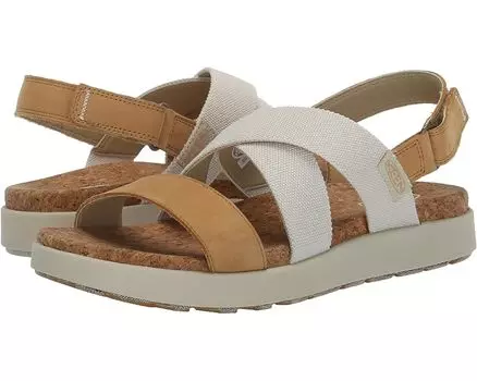 Сандалии KEEN Elle Crisscross, цвет Birch/Curry