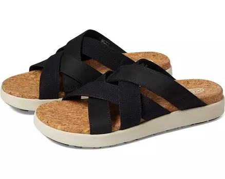Сандалии KEEN Elle Mixed Slide, цвет Black/Birch