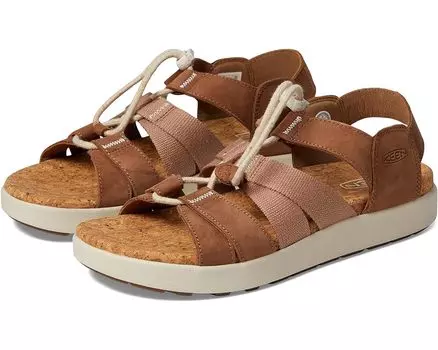 Сандалии KEEN Elle Mixed Strap, цвет Toasted Coconut/Birch