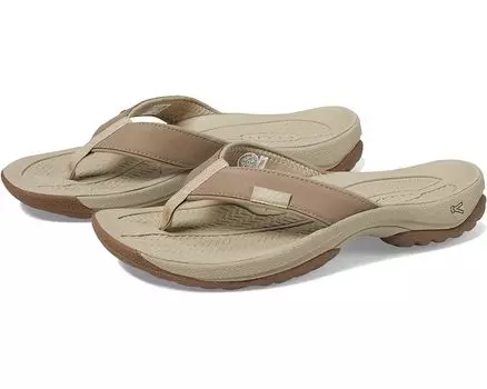 Сандалии KEEN Kona Flip TG, цвет Brindle/Silver Birch