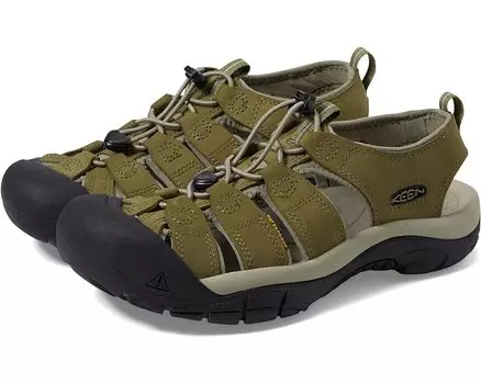 Сандалии KEEN Newport, цвет Martini Olive/Brindle