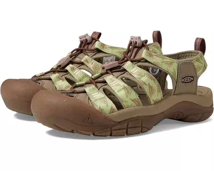 Сандалии KEEN Newport Retro, цвет Smokey Bear/Tarragon