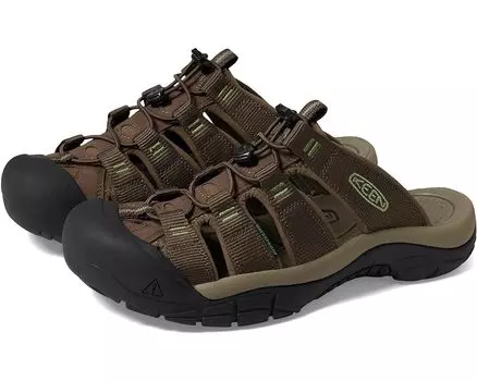 Сандалии KEEN Newport Slide, цвет Canteen/Campsite