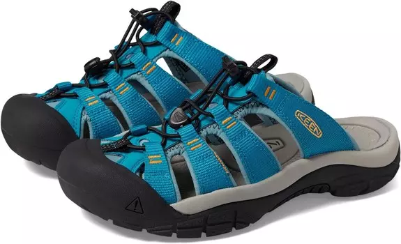 Сандалии KEEN Newport Slide, цвет Fjord Blue/Iceland Poppy