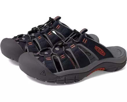 Сандалии KEEN Newport Slide, цвет Sky Captain/Bombay Brown