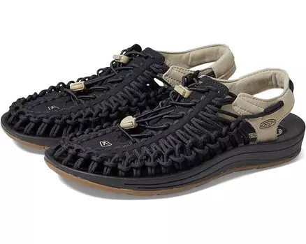 Сандалии KEEN Uneek, цвет Black/Plaza Taupe