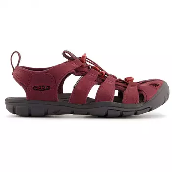 Сандалии Keen Women's Clearwater CNX Leather, цвет Wine/Red Dahlia
