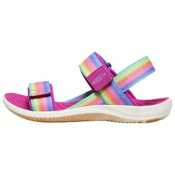 Сандалии Keen Youth Elle Backstrap, цвет Rainbow/Festival Fuchsia