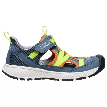 Сандалии Keen Youth's Motozoa Sandal, цвет Vintage Indigo/Scarlet Ibis