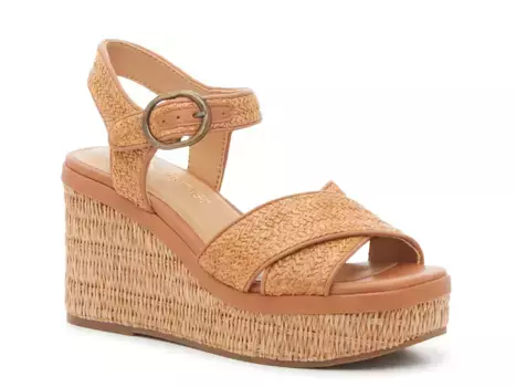 Сандалии Kehra Wedge Sandal Crown Vintage, коричневый
