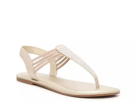 Сандалии Kelly & Katie Sassia, золотой металлик