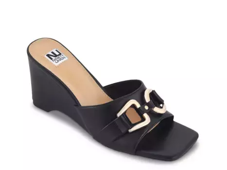 Сандалии Kensy Wedge Sandal Ninety Union, черный
